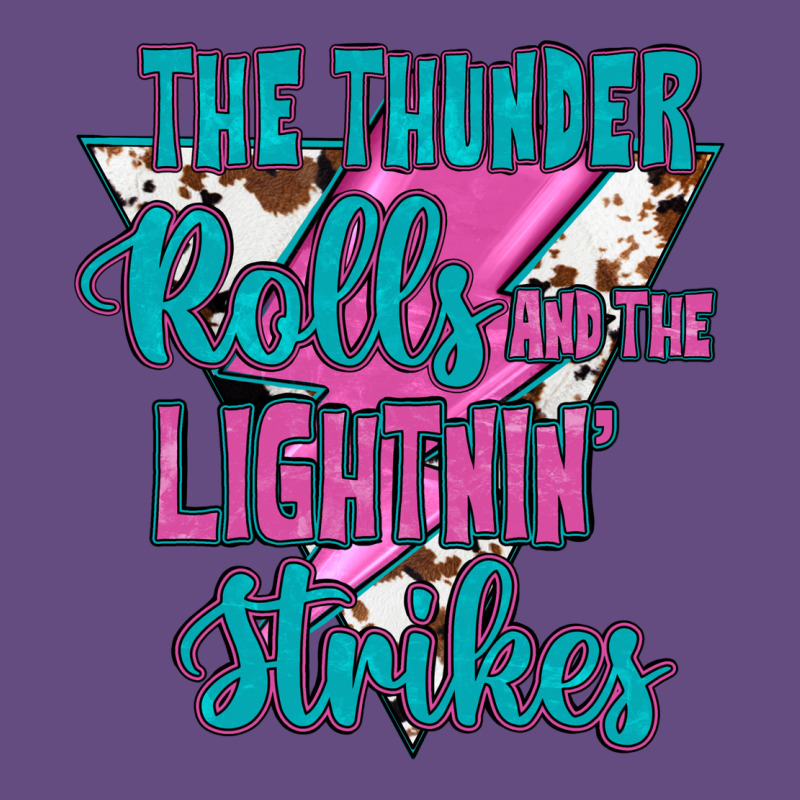 The Thunder Rolls And The Lıghtnıng Strikes Vintage Hoodie by JahusDesignShop | Teevron