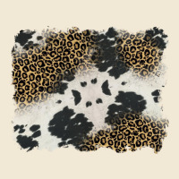 Black And White Cowhide Background Premium Tee | Teevron