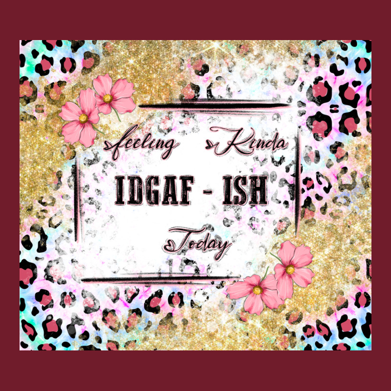 Feeling Kinda Idgaf   Ish Today Zipper Hoodie by MaliasSmallBusiness | Teevron
