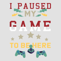 I Paused My Game To Be Here Premium Hoodie | Teevron