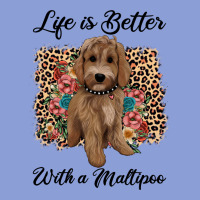 Life Is Better With A Maltipoo Long Sleeve Tee | Teevron