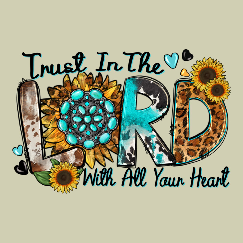 Trust In The Lord With All Your Heart Heavy Core Tee by Zillion Design Studio | Teevron
