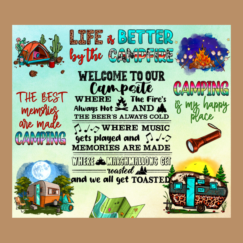 Life Is Better By The Campfire Vintage Hoodie by JahusDesignShop | Teevron