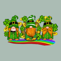 St Patricks Day Gnomes Shamrock Gold Rainbow Classic Tee | Teevron