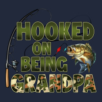 Fish Lures Hooked On Being Grandpa Premium Sweatshirt | Teevron