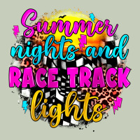 Summer Nights And Race Track Lights Long Sleeve Tee | Teevron