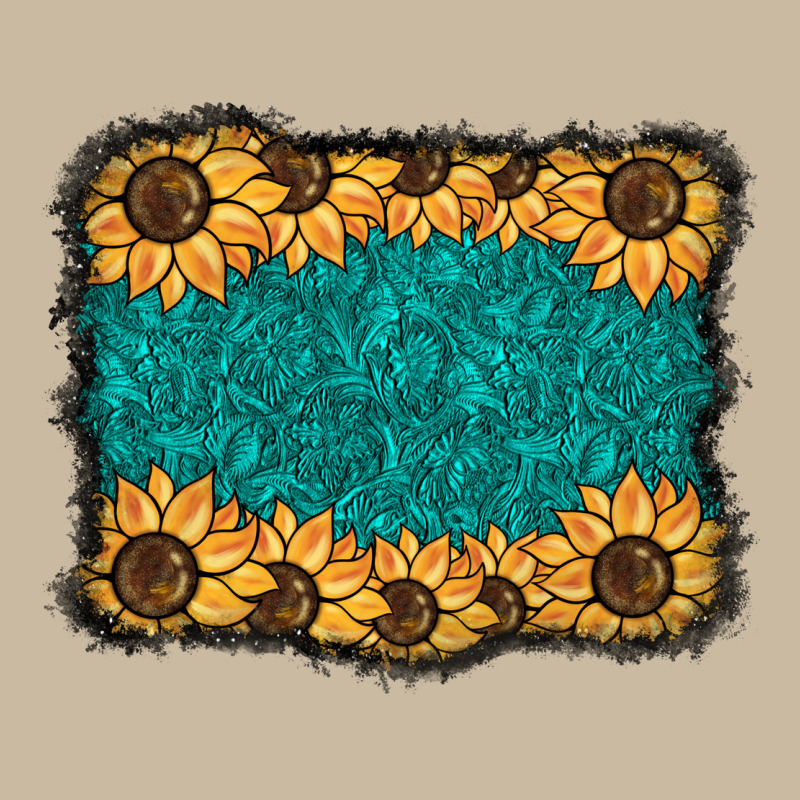 Sunflower Background Long Sleeve Tee by BarkalooDesign | Teevron