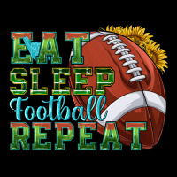 Eat Sleep Football Repeat Heavy Core Tee | Teevron