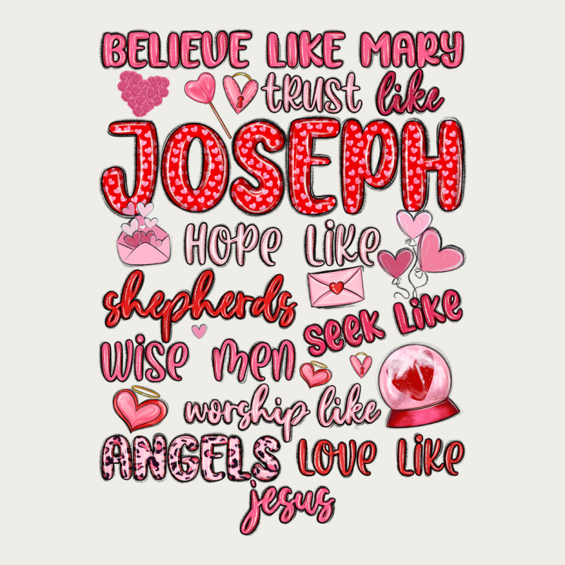Believe Like Mary Trust Like Joseph Valentine S Da Zipper Hoodie by MaliasSmallBusiness | Teevron