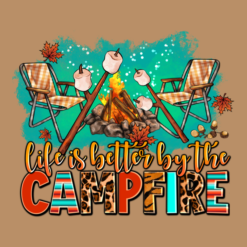 Life Is Better By The Campfire Vintage Hoodie by AdoDesignShop | Teevron