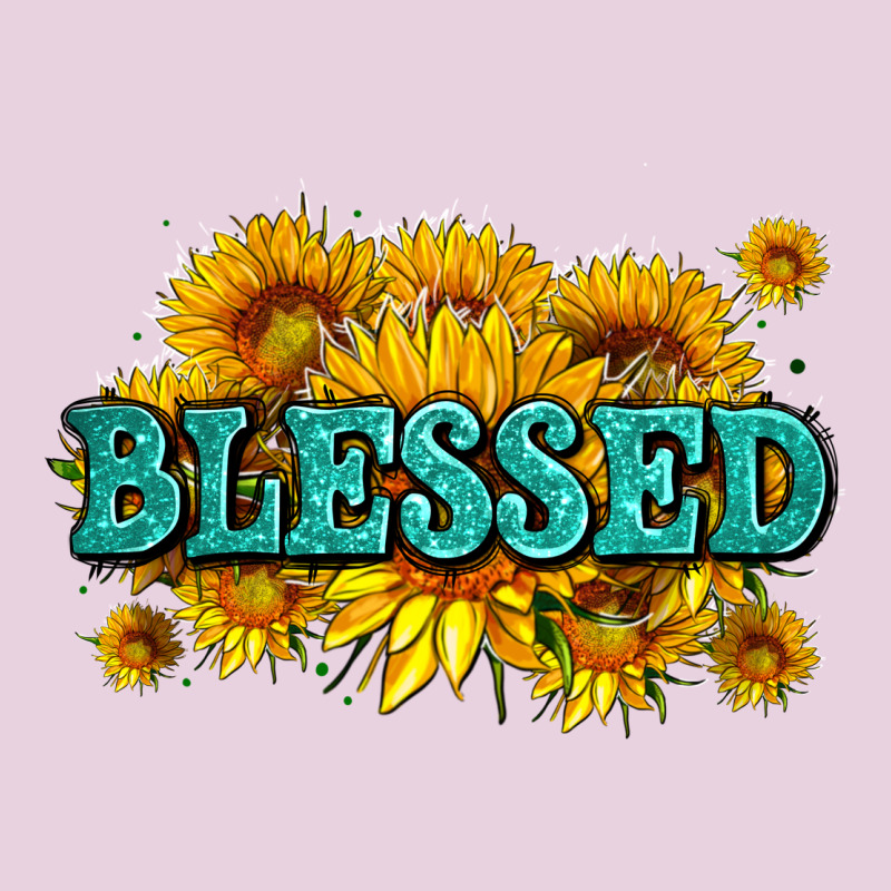 Glitter Blessed With Sunflowers Classic Tee by AdoDesignShop | Teevron