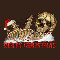 Merry Christmas Skeleton Heavy Core Tee | Teevron
