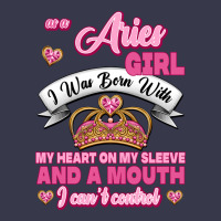As A Aries Girl I Was Born With My Heart On My Sleeve And A Mouth Long Sleeve Tee | Teevron