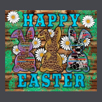 Easter Happy Easter Western Bunnies Daisies Classic Tee | Teevron