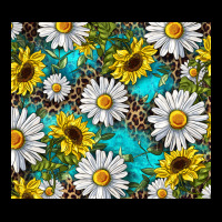 Western Daisy And Sunflower Ladies Tee | Teevron