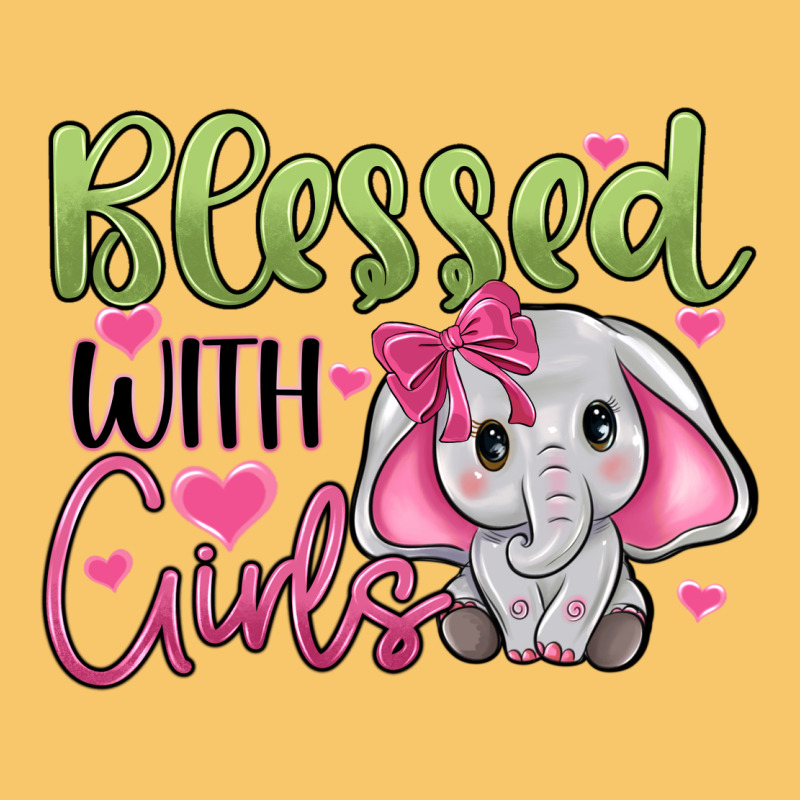 Blessed With Girls Vintage Hoodie by JahusDesignShop | Teevron