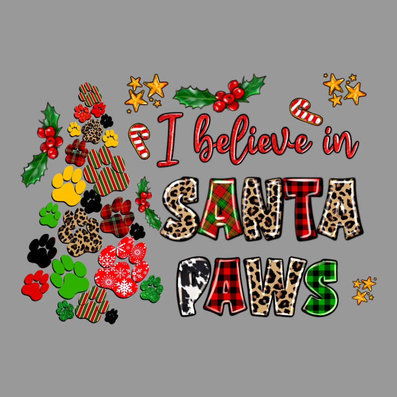 I Believe In Santa Paws Vintage Hoodie by AdoDesignShop | Teevron