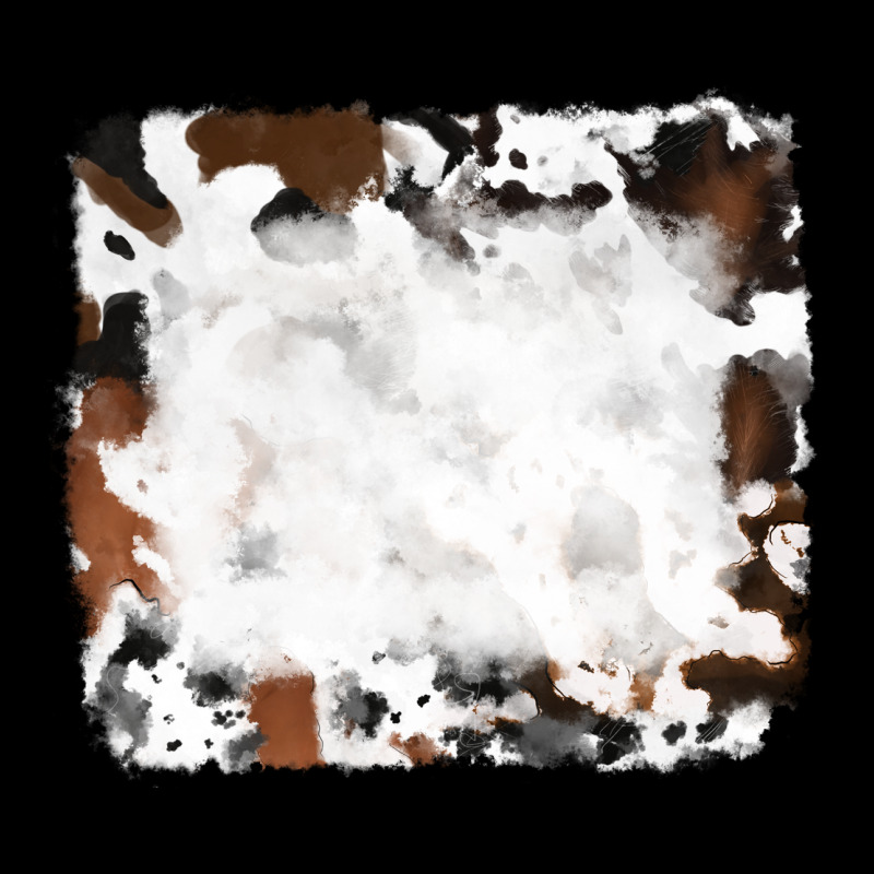 Black And Brown Cowhide Ladies Tee by RanaPortraitStore | Teevron