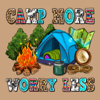 Camp More Worry Less Vintage Tee | Teevron