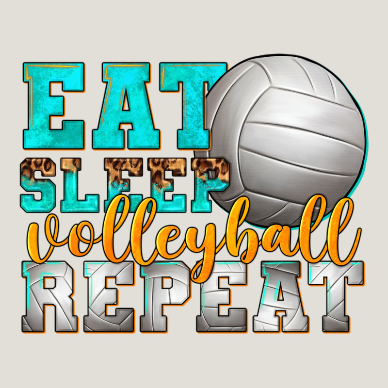 Eat Sleep Volleyball Repeat Heavy Core Tee by texasbilliewilder | Teevron