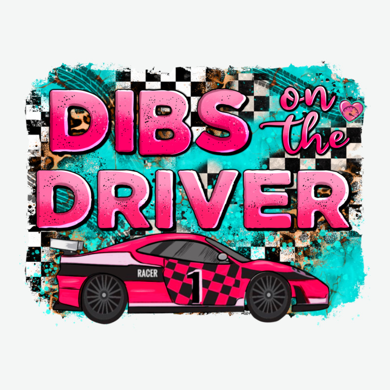 Dibs On The Driver Background Urban Heavy Tee by AdoDesignShop | Teevron