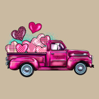 Valentine's Day Pink Truck Long Sleeve Tee | Teevron