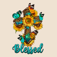 Cross With Butterfly Blessed Urban Heavy Tee | Teevron