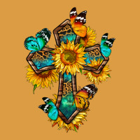 Cross With Butterfly Urban Heavy Tee | Teevron