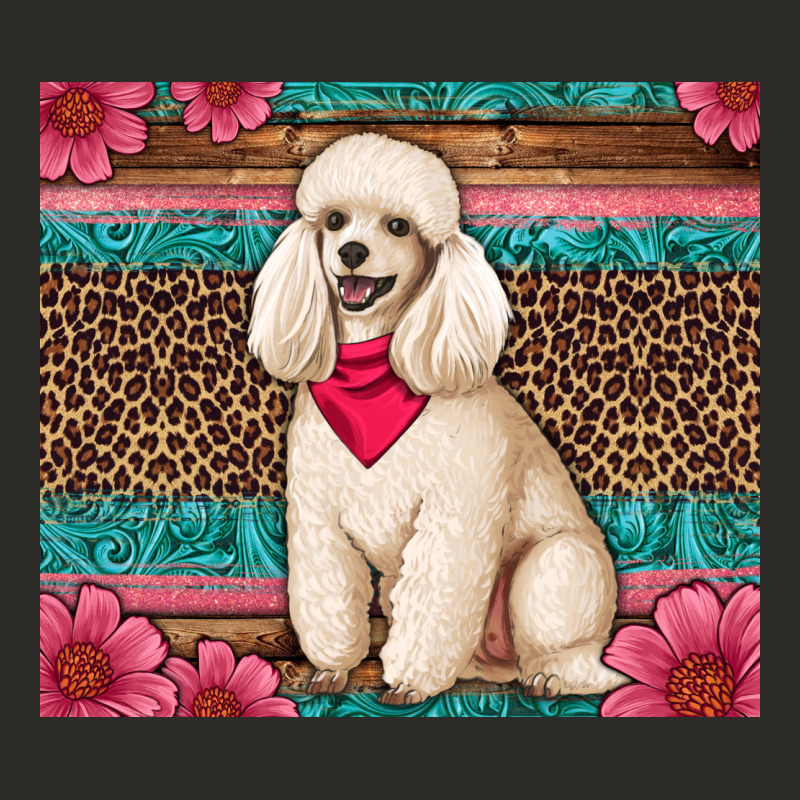Standart Poodle Floral Heavy Core Tee by Artiststas | Teevron