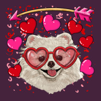Valentine's Day White Pomeranian Premium Tee | Teevron