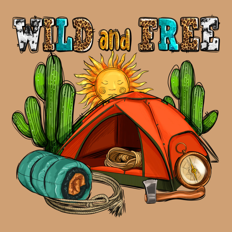 Wild And Free Camp Vintage Tee by AdoDesignShop | Teevron