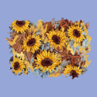 Sunflower Glitter Leather Background Classic Tee | Teevron