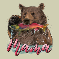 Mother's Day Mama Bear Hunting Fish Heavy Core Tee | Teevron