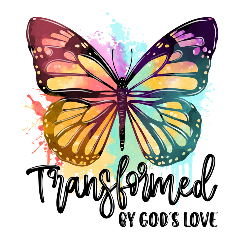 Transformed By God's Love Ladies Tee by JahusDesignShop | Teevron