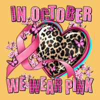 Western Leopard  In October We Wear Pink Heart Vintage Hoodie | Teevron