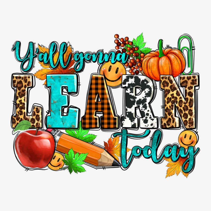 Y'all Gonna Learn Today Pumpkin And Pen Urban Heavy Tee by AdoDesignShop | Teevron