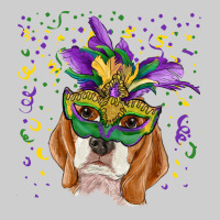 Mardi Gras  Mask Beagle Premium Tee | Teevron