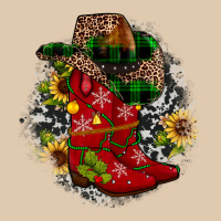 Christmas Cowboy Boots Heavyweight Sweatshirt | Teevron