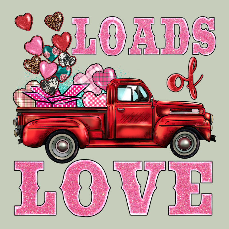 Loads Of Love Truck Long Sleeve Tee by BarkalooDesign | Teevron