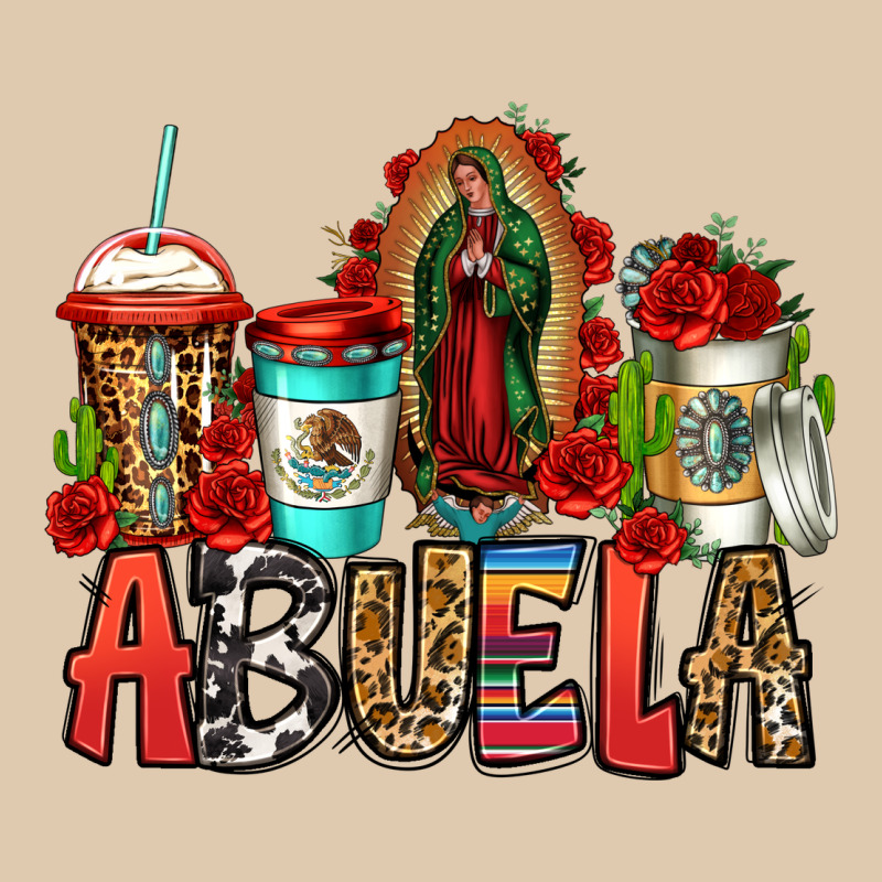 Lady Of Guadalupe Abuela Coffee Cups Heavyweight Sweatshirt by Jasminsmagicworld | Teevron