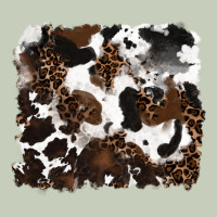 Leopard Cowhide Background Ladies Tee | Teevron