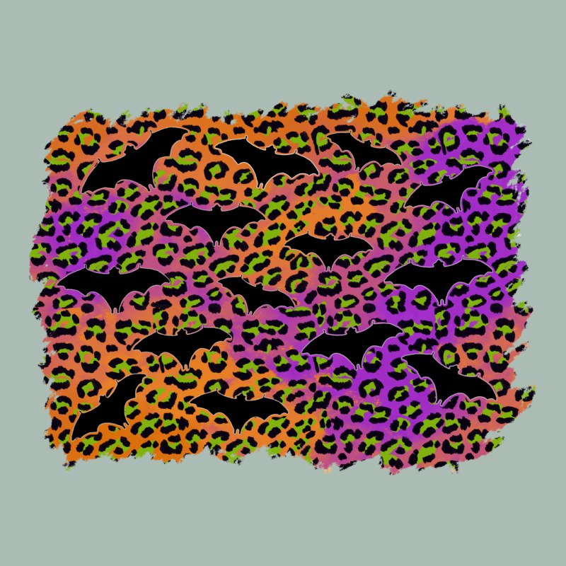 Halloween Leopard Bat Background Classic Tee by AdoDesignShop | Teevron