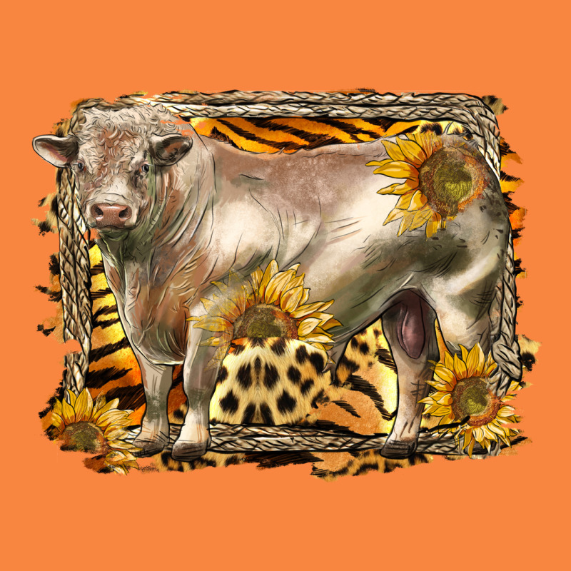 Western Charolais Bull Premium Sweatshirt by LillyAllenDesigns | Teevron