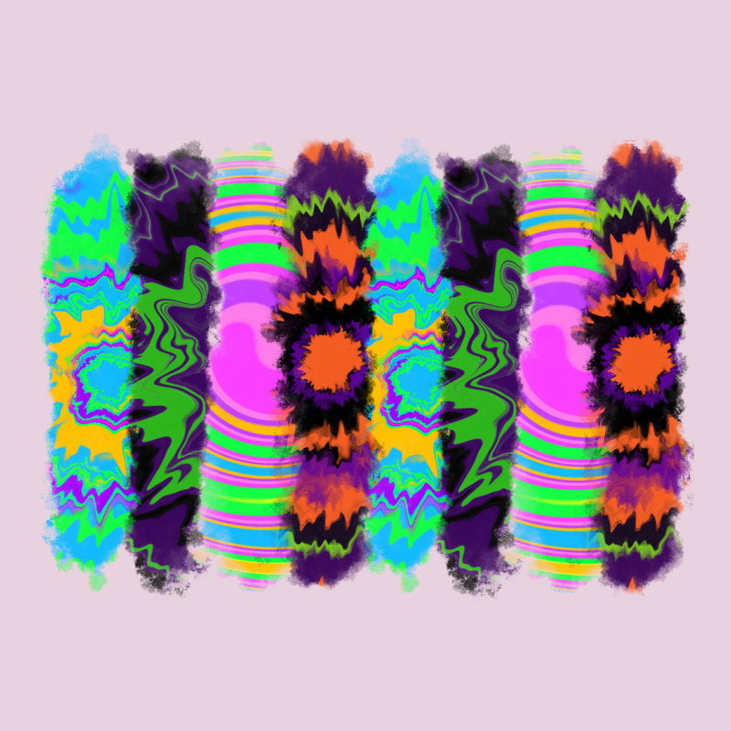 Tie Dye Brushstrokes Ladies Tee by RanaPortraitStore | Teevron