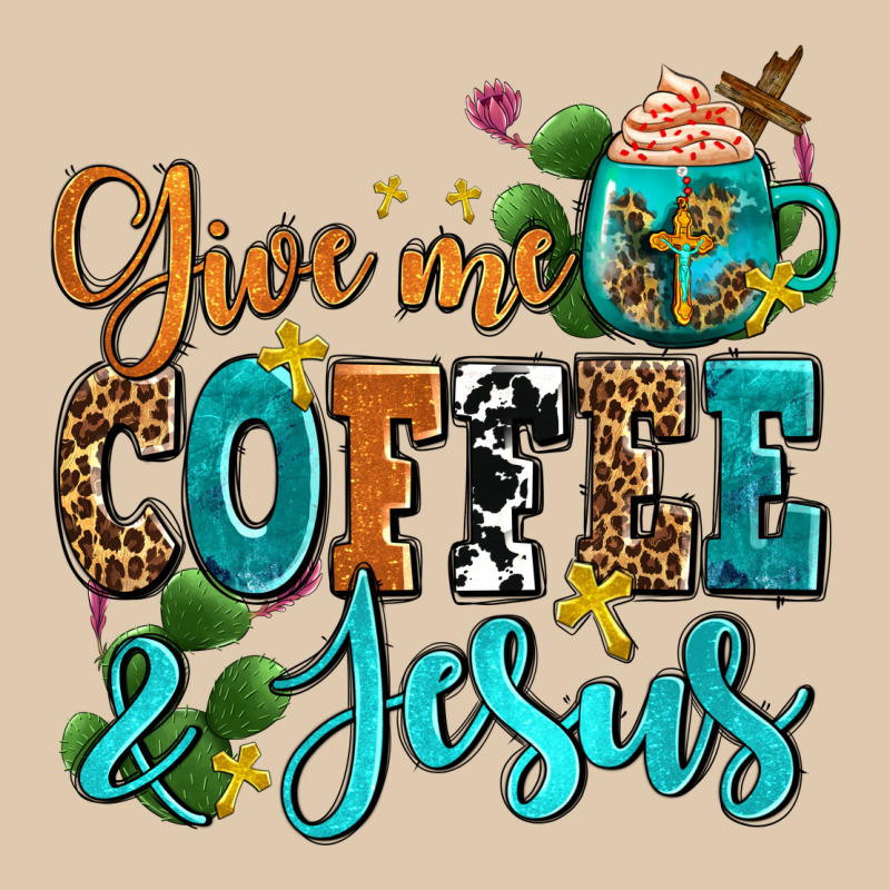 Gıve Me Coffee And Jesus Heavyweight Sweatshirt by AdoDesignShop | Teevron