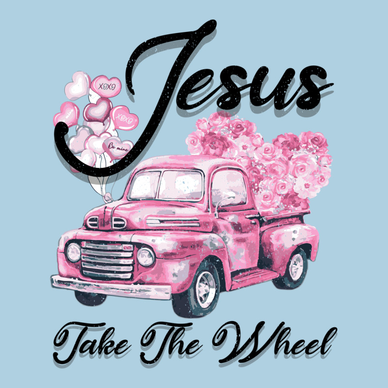 Leopard Floral Pink Car Jesus Take The Wheel Premium Hoodie by Bettercallsaul | Teevron
