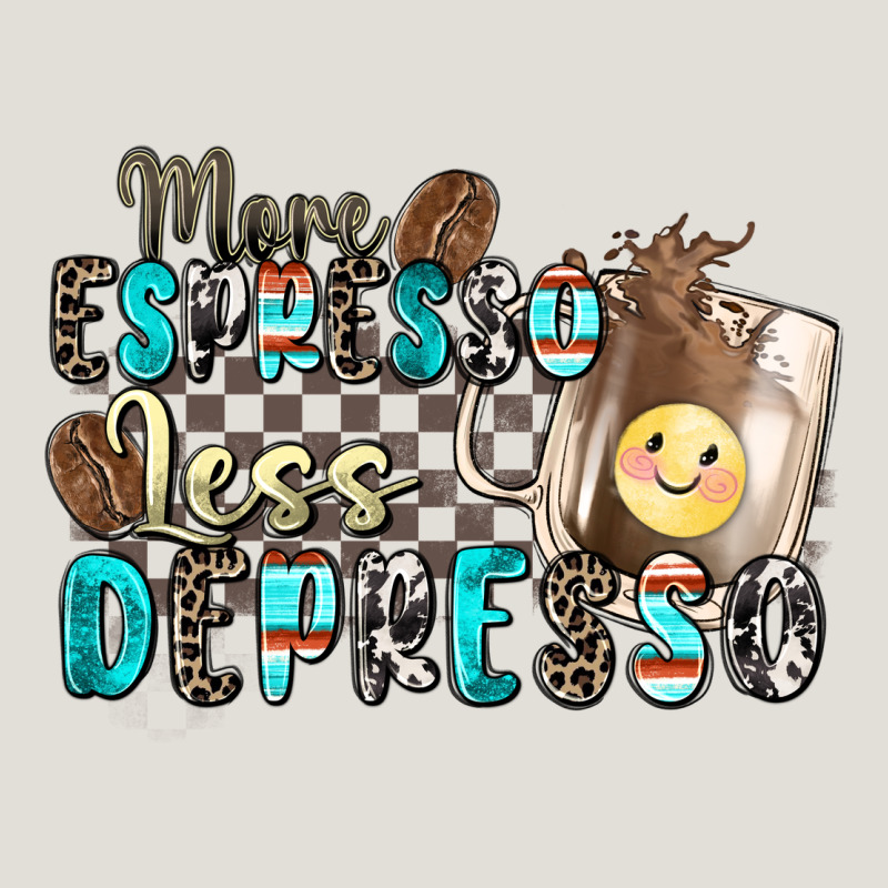 More Espresso Less Depresso Heavy Core Tee by Zillion Design Studio | Teevron