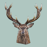 Elk Deer Head Premium Sweatshirt | Teevron
