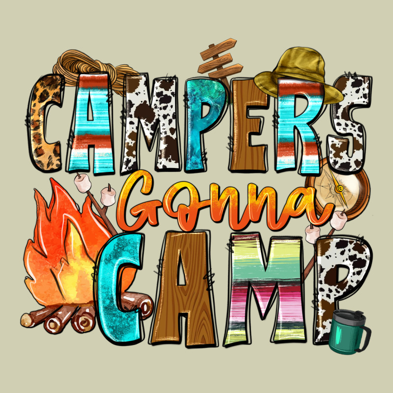 Campers Gonna Camp Heavy Core Tee by Zillion Design Studio | Teevron