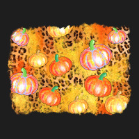 Fall Pumpkin Background Classic Tee | Teevron